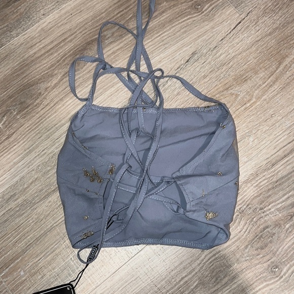 zaful‎ NEW strappy crop top - Picture 2 of 2